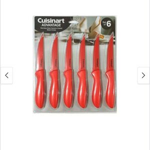 Cuisinart Advantage Red Steak Knives Set
